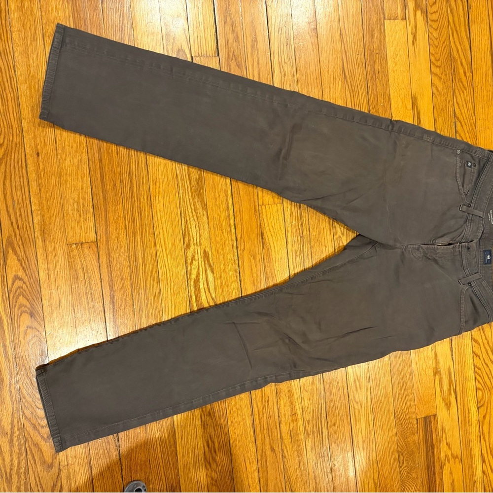 AG Adriano Goldschmied Dark Brown Chinos